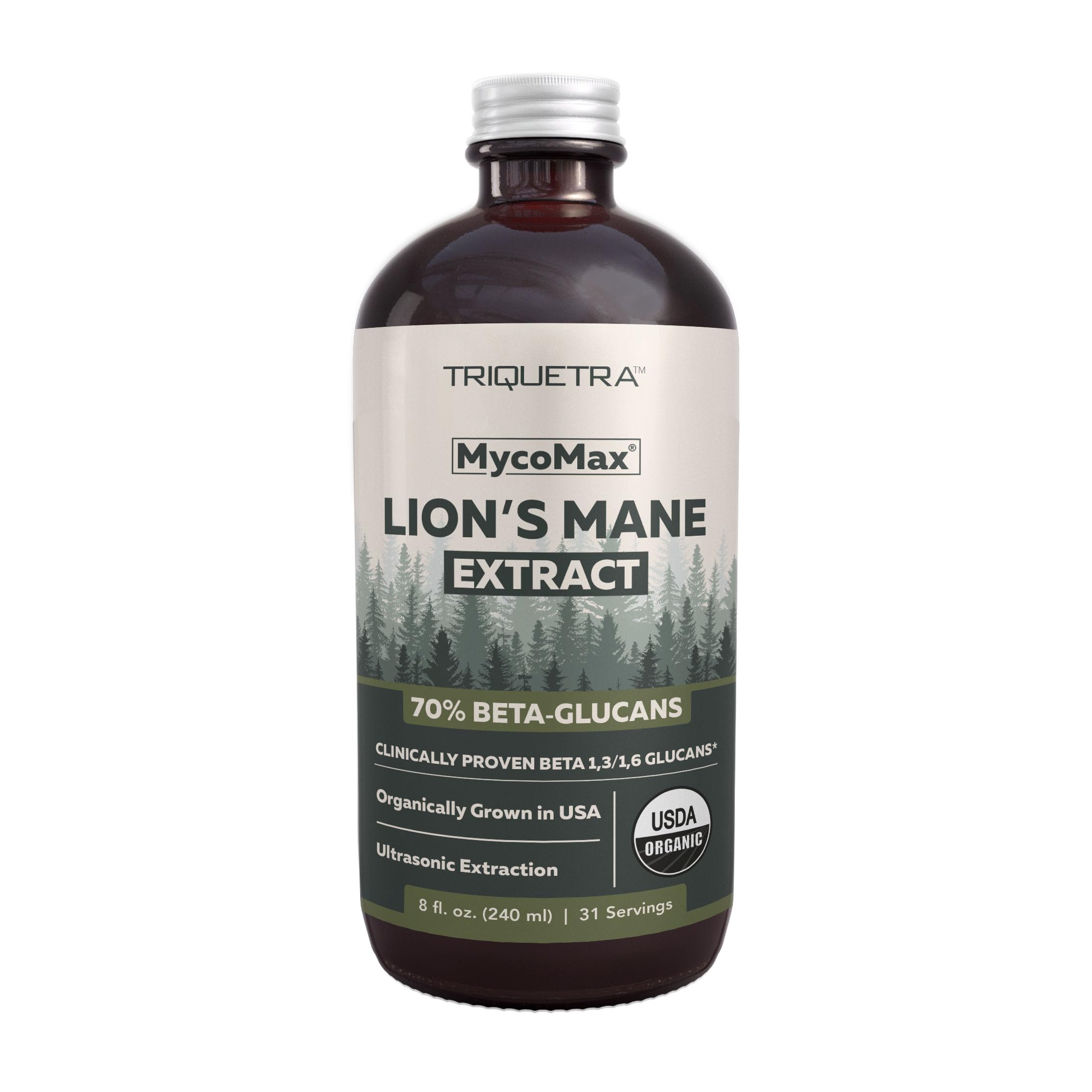 Suplemento De Extracto De Melena De León Mycomax De Triquetra Health 500 Mg - Venta Internacional.