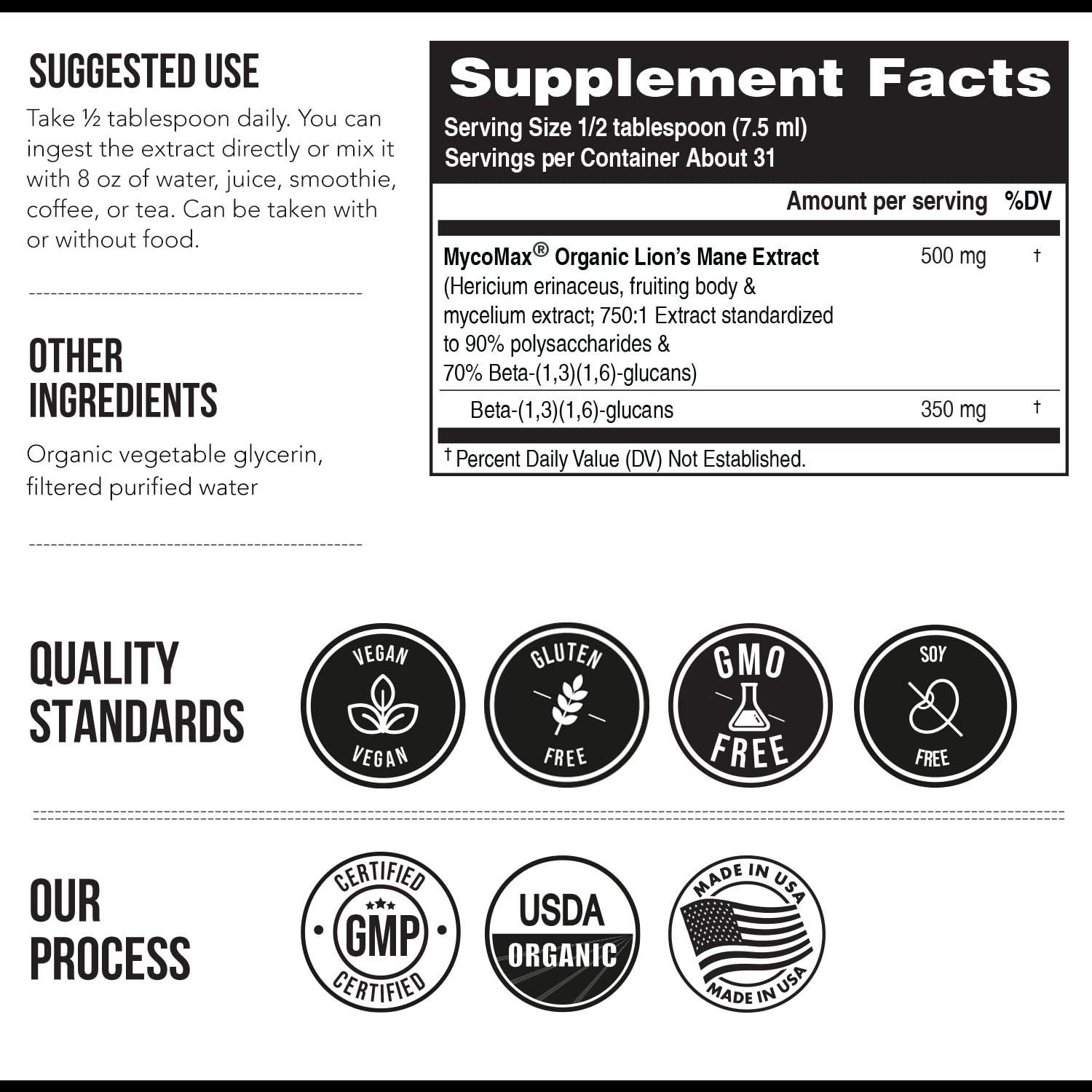 Foto 7 | Suplemento De Extracto De Melena De León Mycomax De Triquetra Health 500 Mg - Venta Internacional.