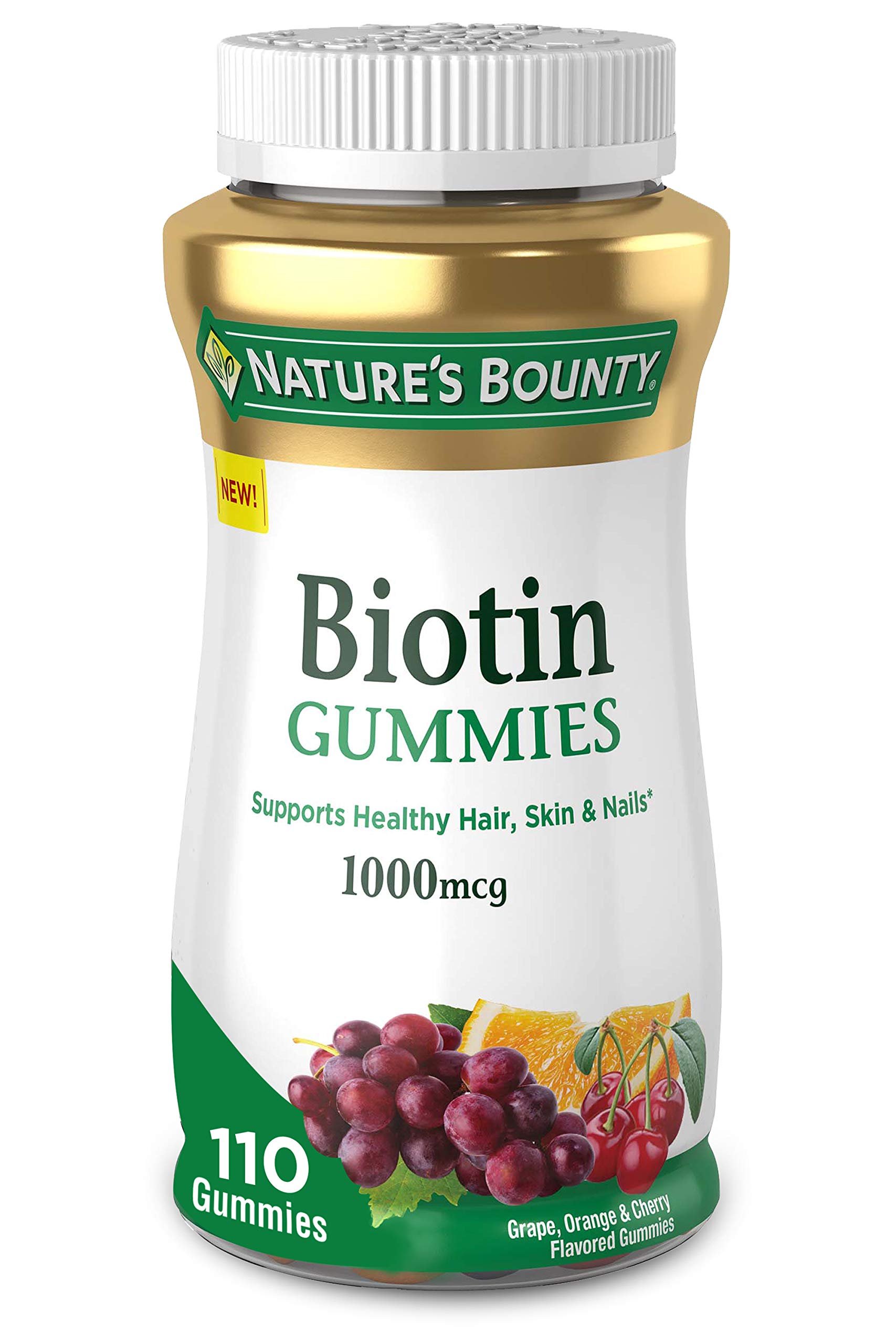 Foto 2 pulgar | Suplemento Vitamínico Nature's Bounty Biotin, Gomitas De 1000 Mcg - Venta Internacional.
