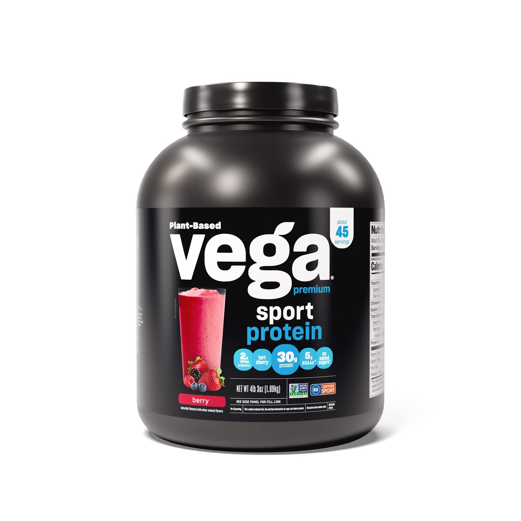 Foto 2 pulgar | Proteína En Polvo Vega Premium Sport Berry 2 Kg 100% Vegana - Venta Internacional.