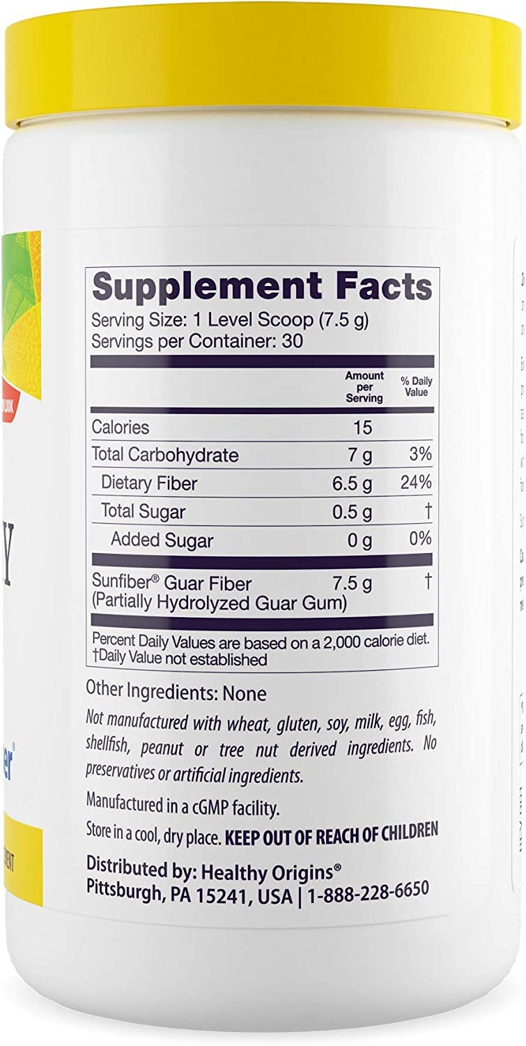 Foto 3 pulgar | Suplementos Para La Salud Intestinal Healthy Origins Healthy Fiber 225 G - Venta Internacional.