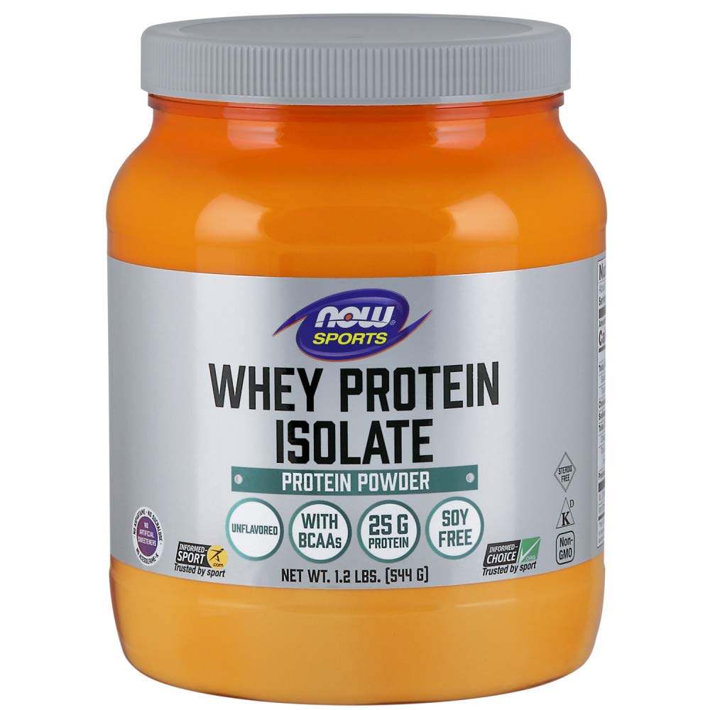 Foto 1 | Proteína De Suero Aislada Now Foods Sports, 1.2 Libras, Sin Sabor - Venta Internacional.