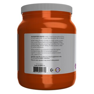 Foto 4 | Proteína De Suero Aislada Now Foods Sports, 1.2 Libras, Sin Sabor - Venta Internacional.