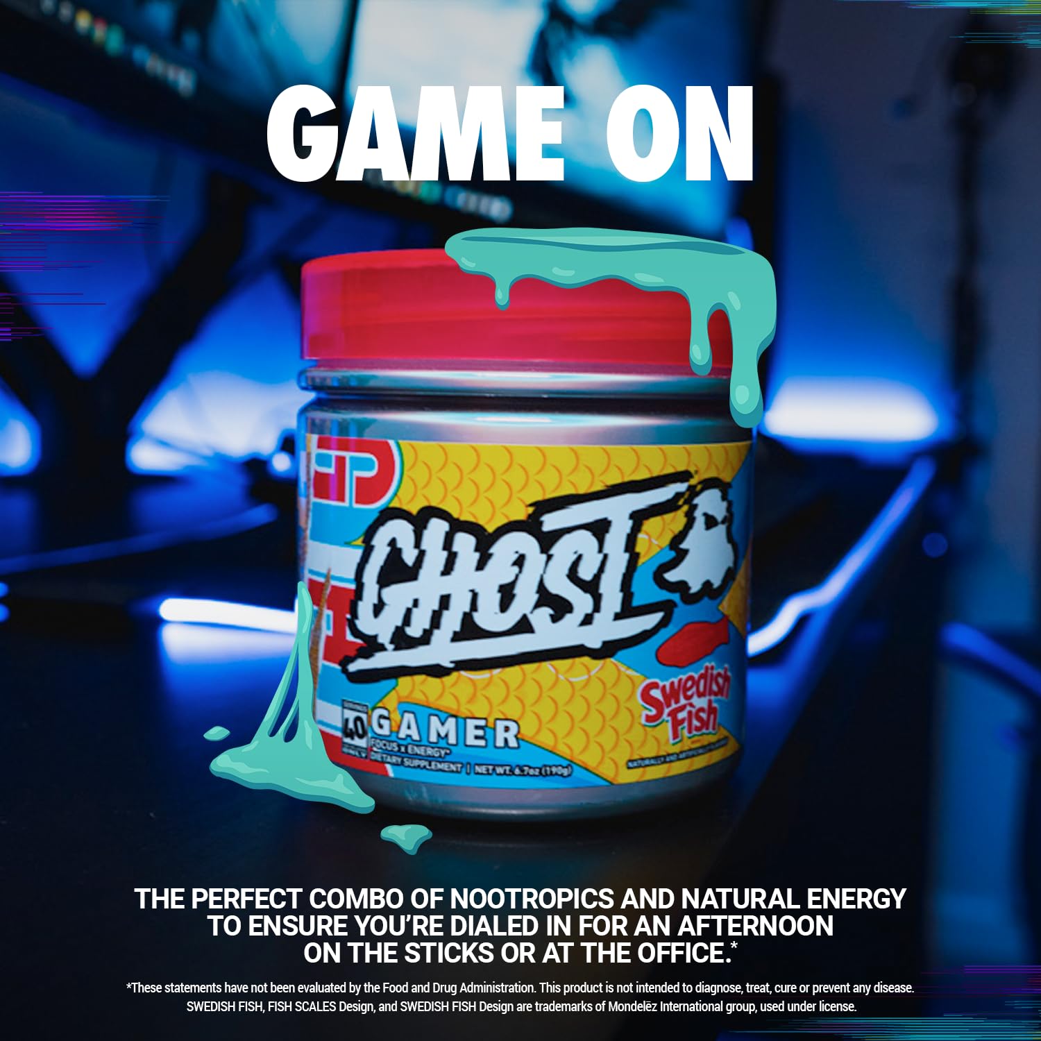 Foto 3 pulgar | Suplemento Ghost Gamer Energy & Focus Support Para 40 Porciones - Venta Internacional.