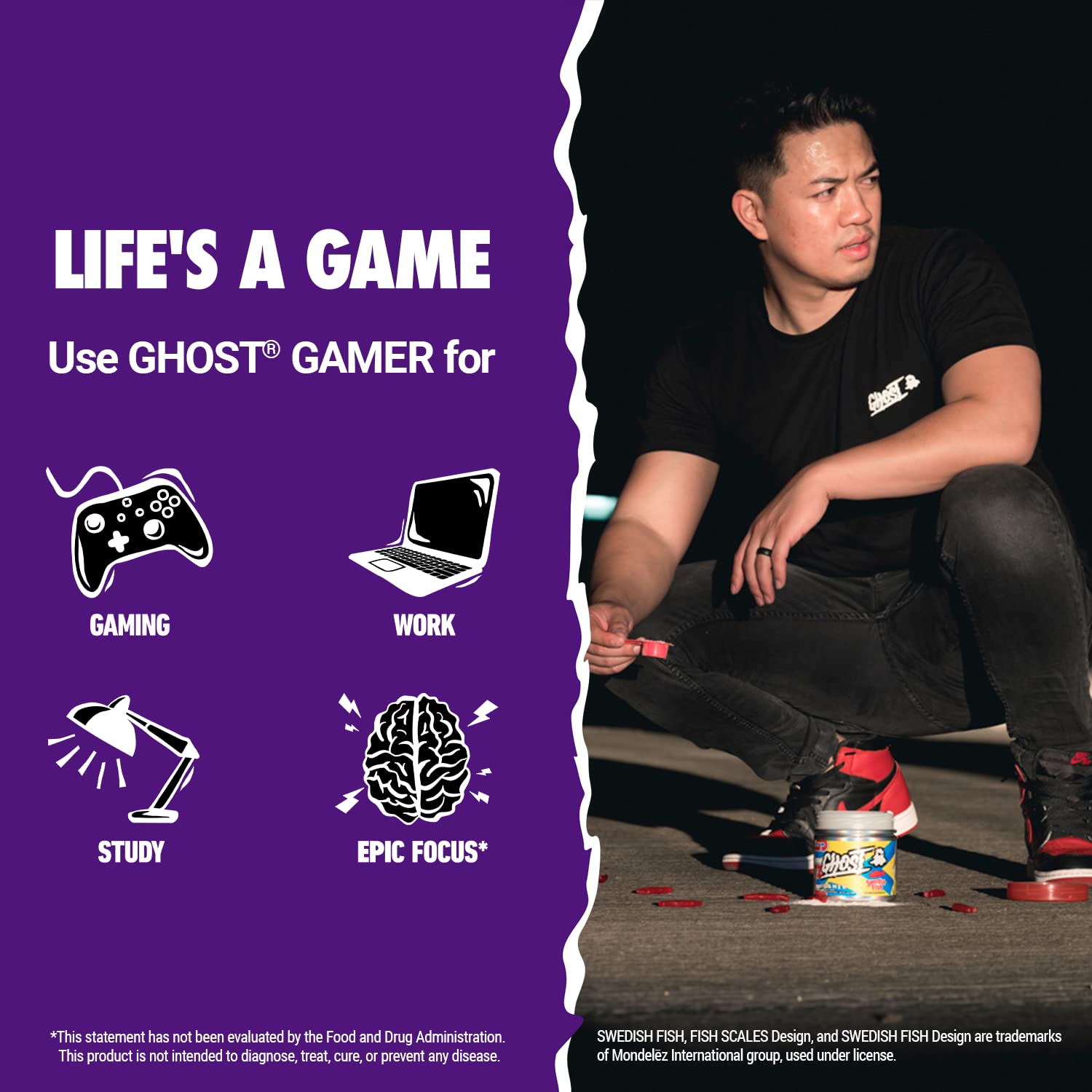 Foto 4 pulgar | Suplemento Ghost Gamer Energy & Focus Support Para 40 Porciones - Venta Internacional.