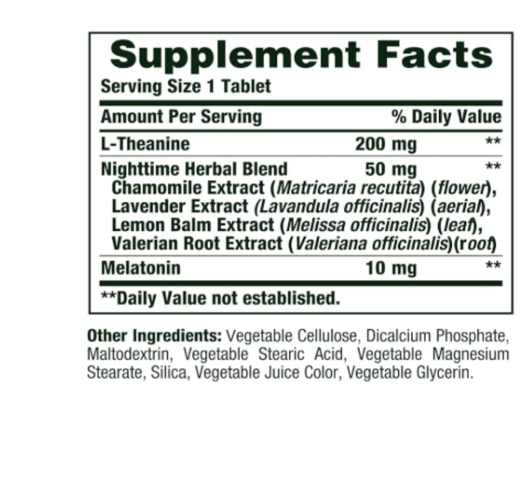 Foto 5 pulgar | Sleep Aid Natures Bounty Sleep 3 10 Mg De Melatonina 120 Comprimidos - Venta Internacional.
