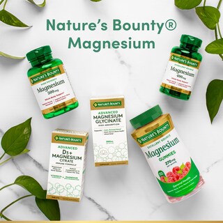 Foto 7 | Suplemento Nature's Bounty De Glicinato De Magnesio De Alta Absorción 240 Mg 120 Tabletas - Venta Internacional.