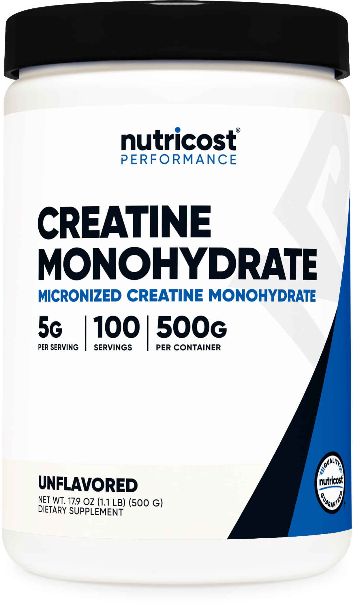 Foto 1 | Suplemento Nutricost Monohidrato De Creatina Micronizado 500g - Venta Internacional.