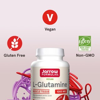 Foto 5 | Suplemento Jarrow Formulas L-glutamina 1000 Mg 100 Comprimidos - Venta Internacional.