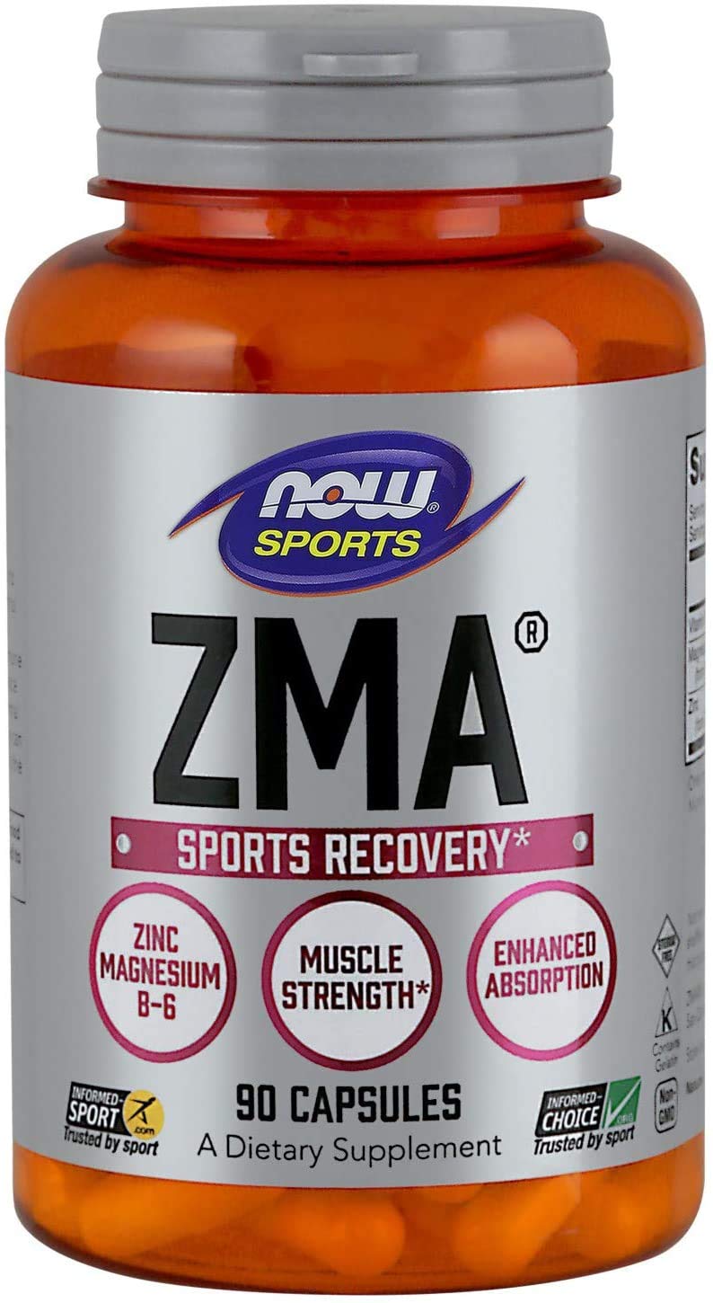 Foto 2 pulgar | Suplemento Now Sports Nutrition Zma (zinc, Magnesio) 90 Cápsulas - Venta Internacional.