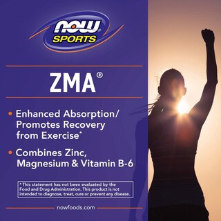 Foto 4 | Suplemento Now Sports Nutrition Zma (zinc, Magnesio) 90 Cápsulas - Venta Internacional.