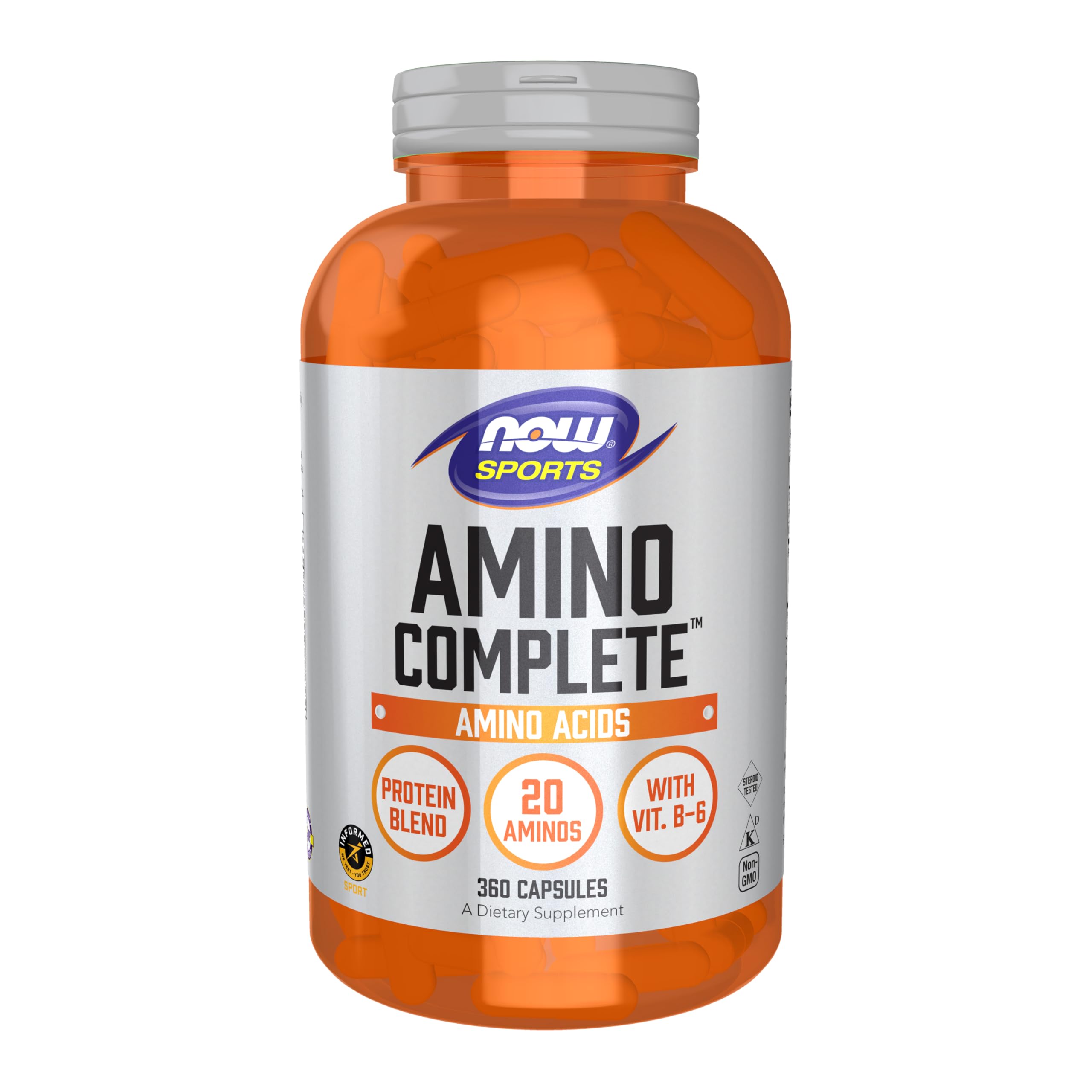 Foto 2 pulgar | Complementa Now Sports Nutrition Amino Complete Con Vitamina B-6 - Venta Internacional.