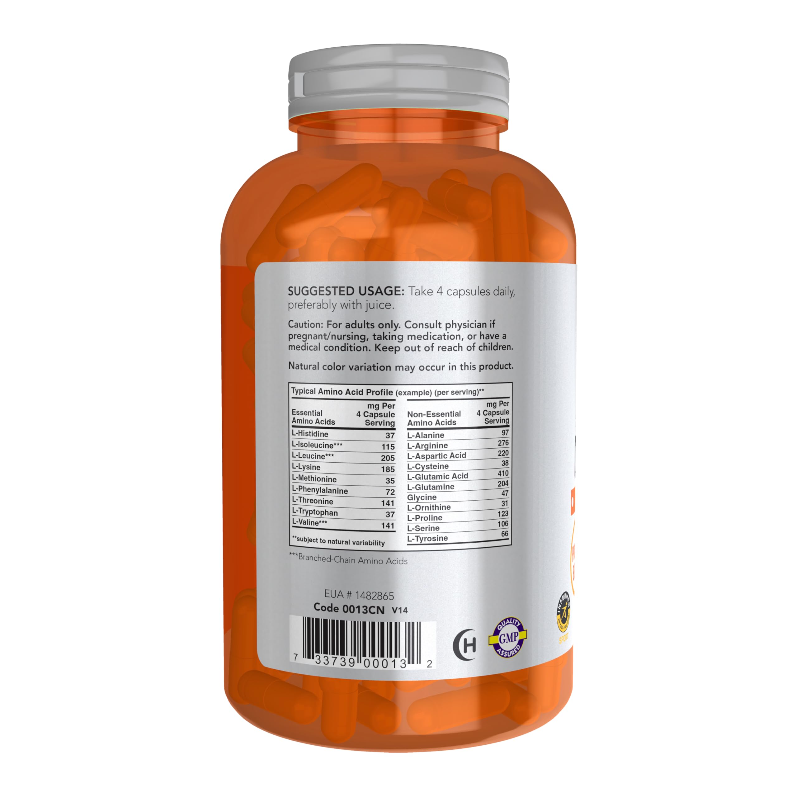 Foto 4 pulgar | Complementa Now Sports Nutrition Amino Complete Con Vitamina B-6 - Venta Internacional.