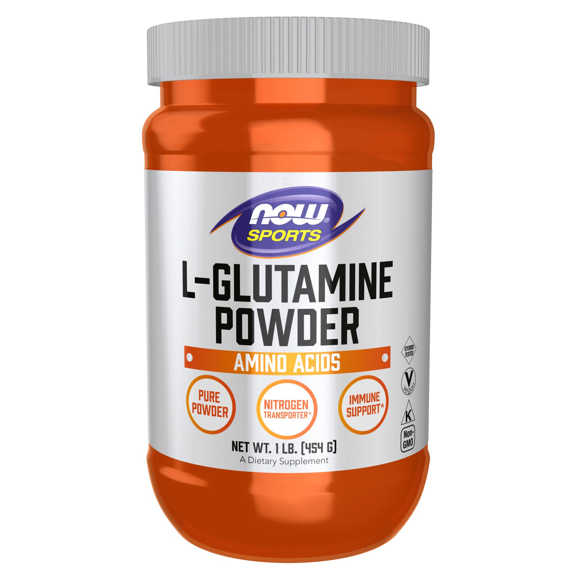 Foto 2 pulgar | Suplemento Now Sports L-glutamina En Polvo Puro, 454 G - Venta Internacional.