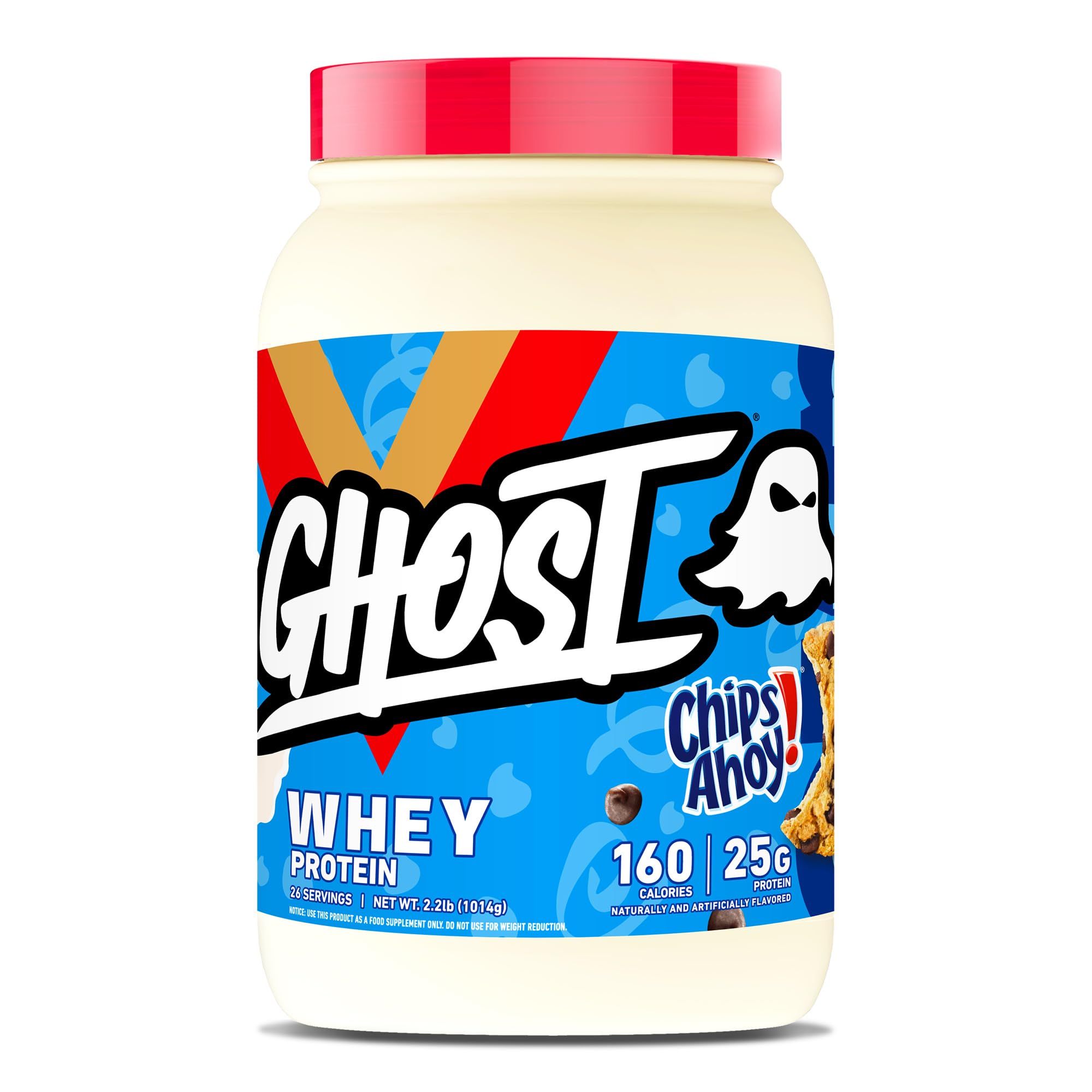 Foto 2 pulgar | Proteína De Suero En Polvo Ghost Chips Ahoy 907 G 25 G De Proteína - Venta Internacional.
