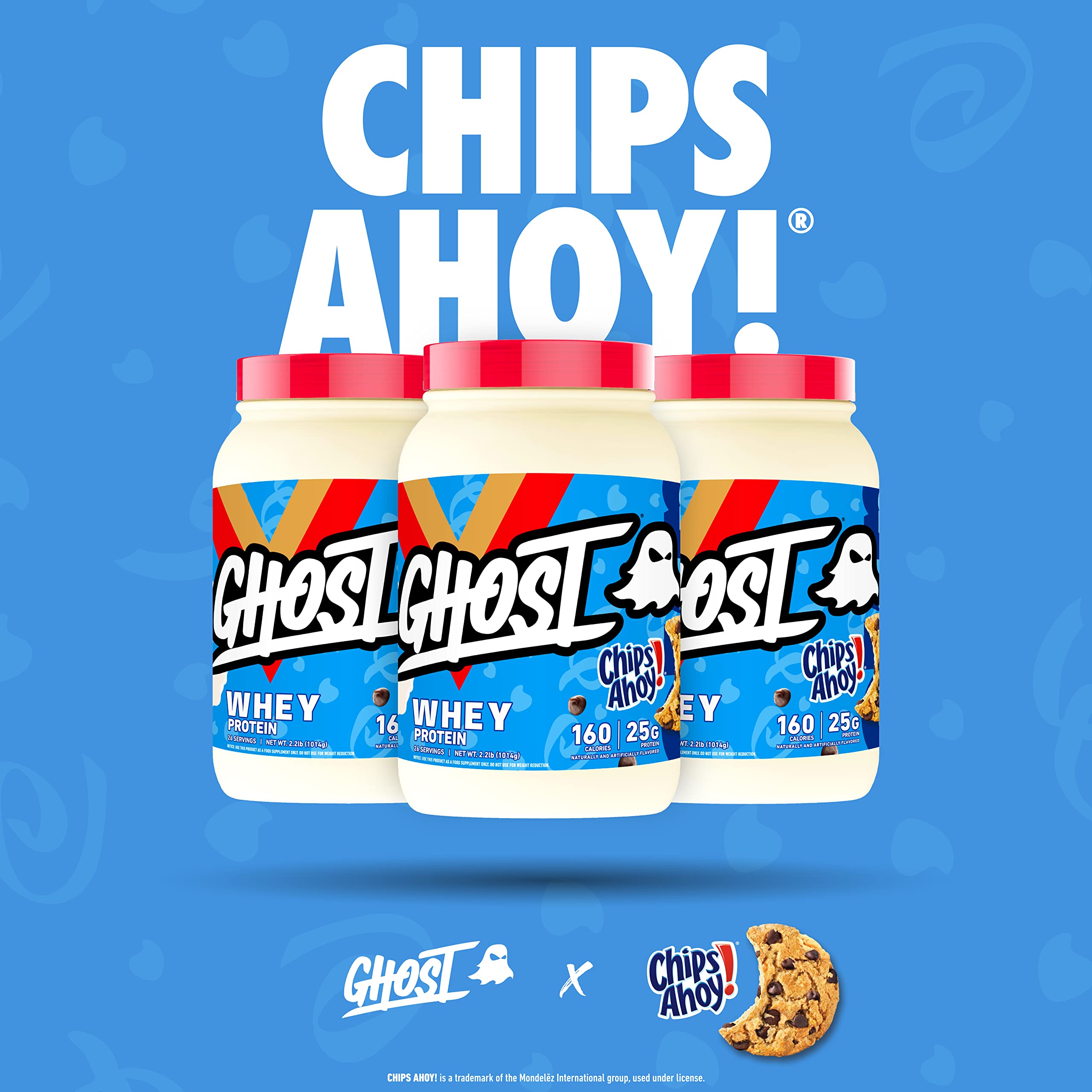 Foto 4 pulgar | Proteína De Suero En Polvo Ghost Chips Ahoy 907 G 25 G De Proteína - Venta Internacional.