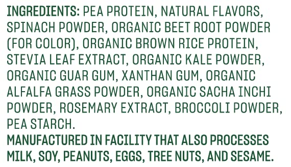 Foto 4 pulgar | Proteína En Polvo Vega Protein And Greens Berry 540g - Venta Internacional.