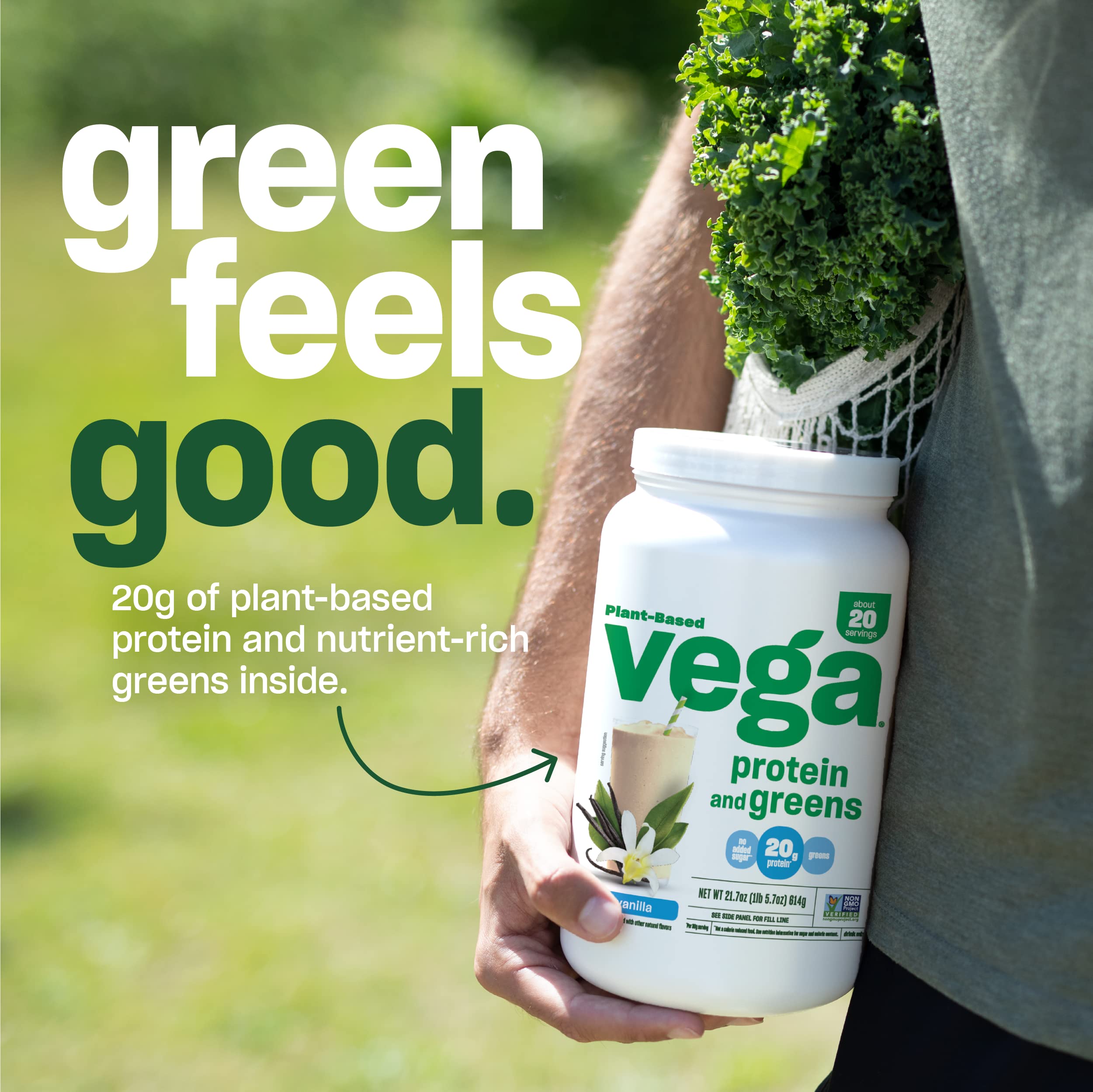 Foto 6 pulgar | Proteína En Polvo Vega Protein And Greens Berry 540g - Venta Internacional.