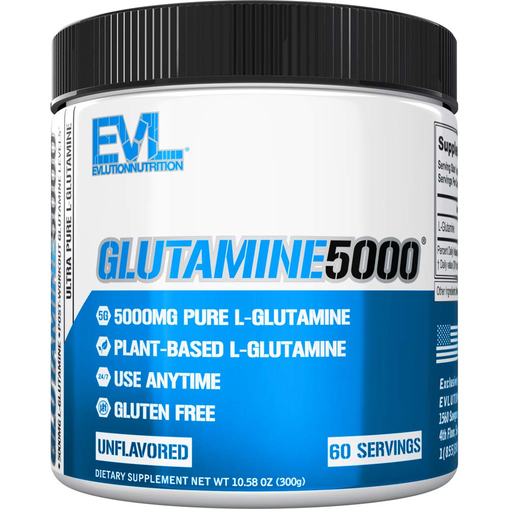Foto 2 pulgar | Suplemento De L-glutamina En Polvo De Evlution Nutrition, 5 G - Venta Internacional.