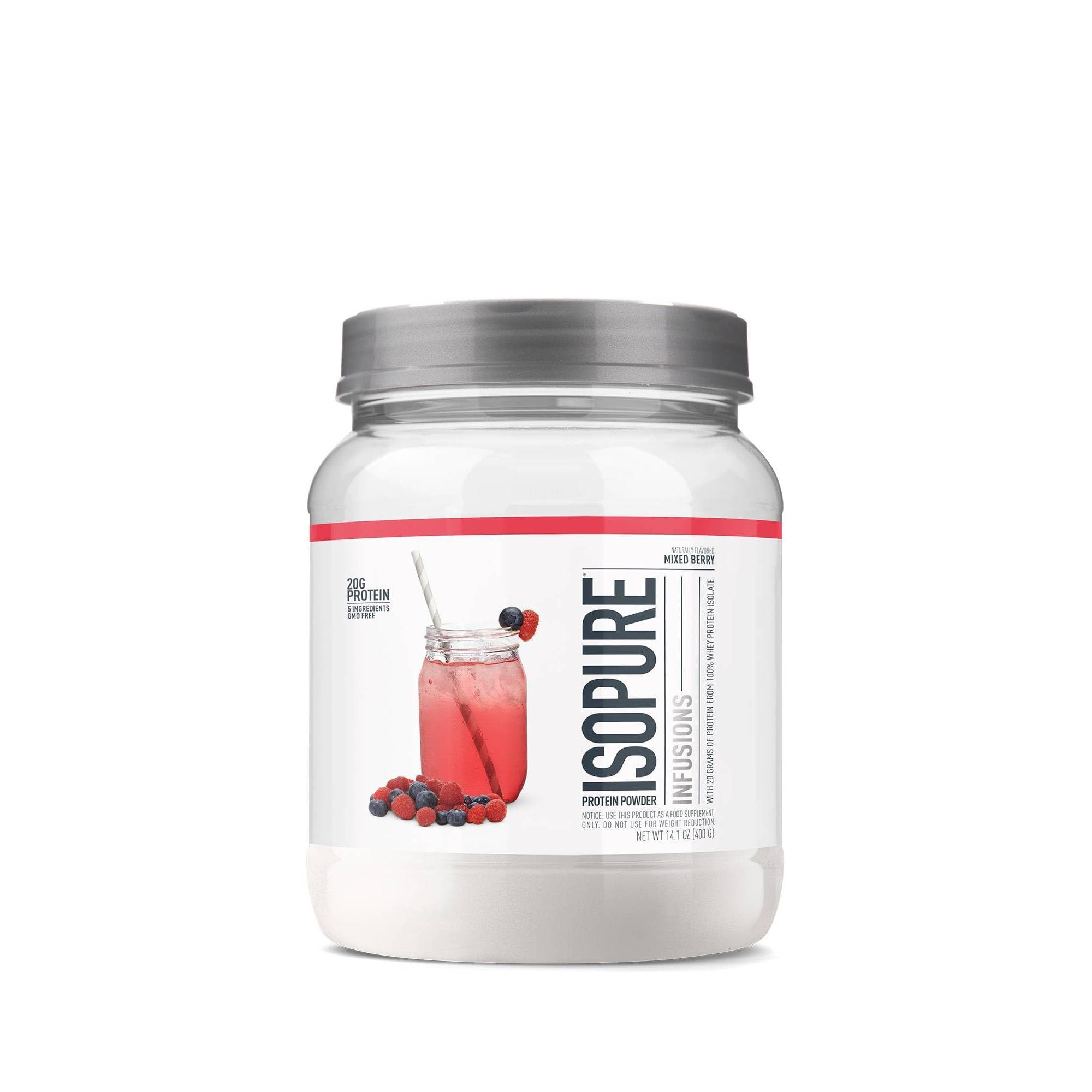Foto 2 pulgar | Proteína En Polvo Isopure Clear Whey Isolate Mixed Berry, 16 Raciones - Venta Internacional.