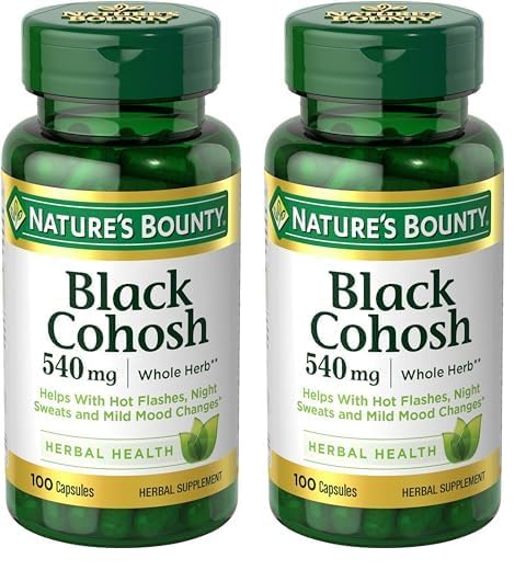 Foto 2 pulgar | Suplemento De Raíz De Cohosh Negro Nature's Bounty 540 Mg 100 Cápsulas - Venta Internacional.