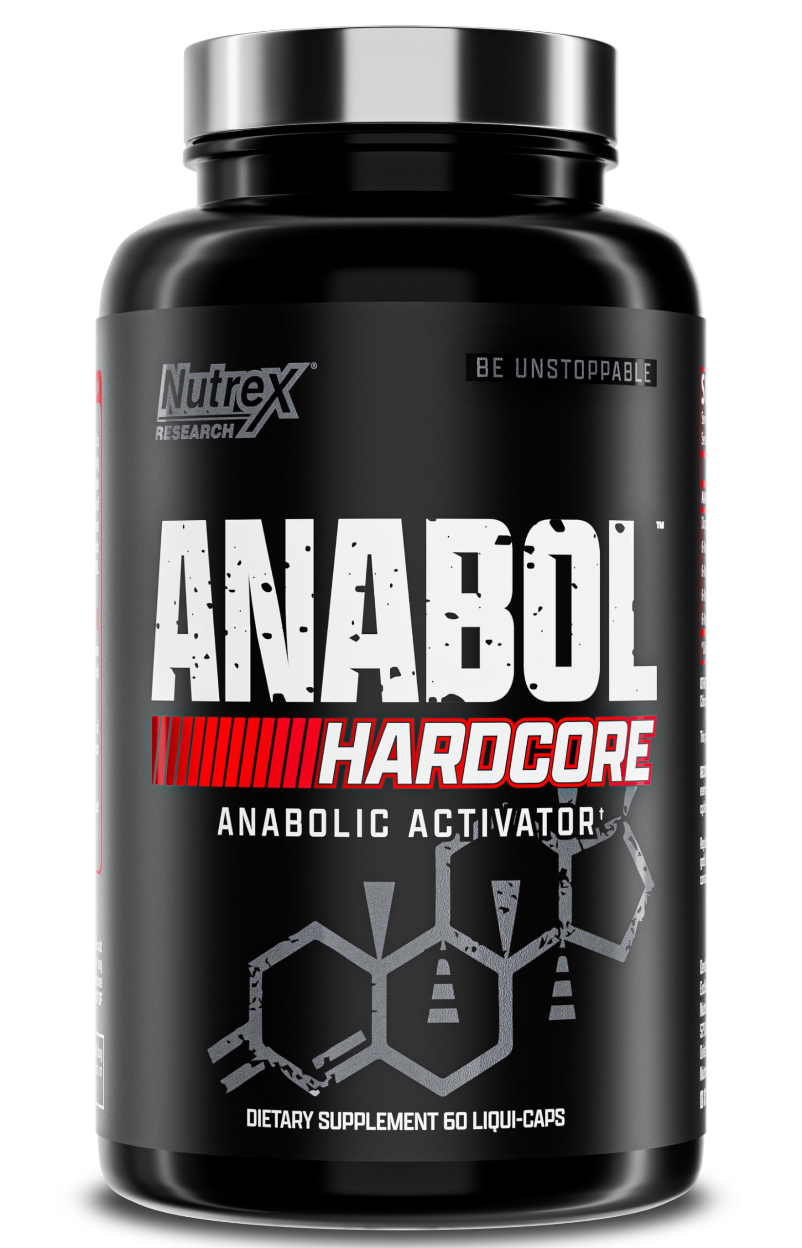 Foto 2 pulgar | Suplemento Nutrex Research Anabol Hardcore Anabolic 60 Píldoras - Venta Internacional.