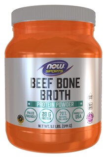 Foto 1 | Caldo De Huesos De Res En Polvo Now Foods Sports Nutrition 544g - Venta Internacional.