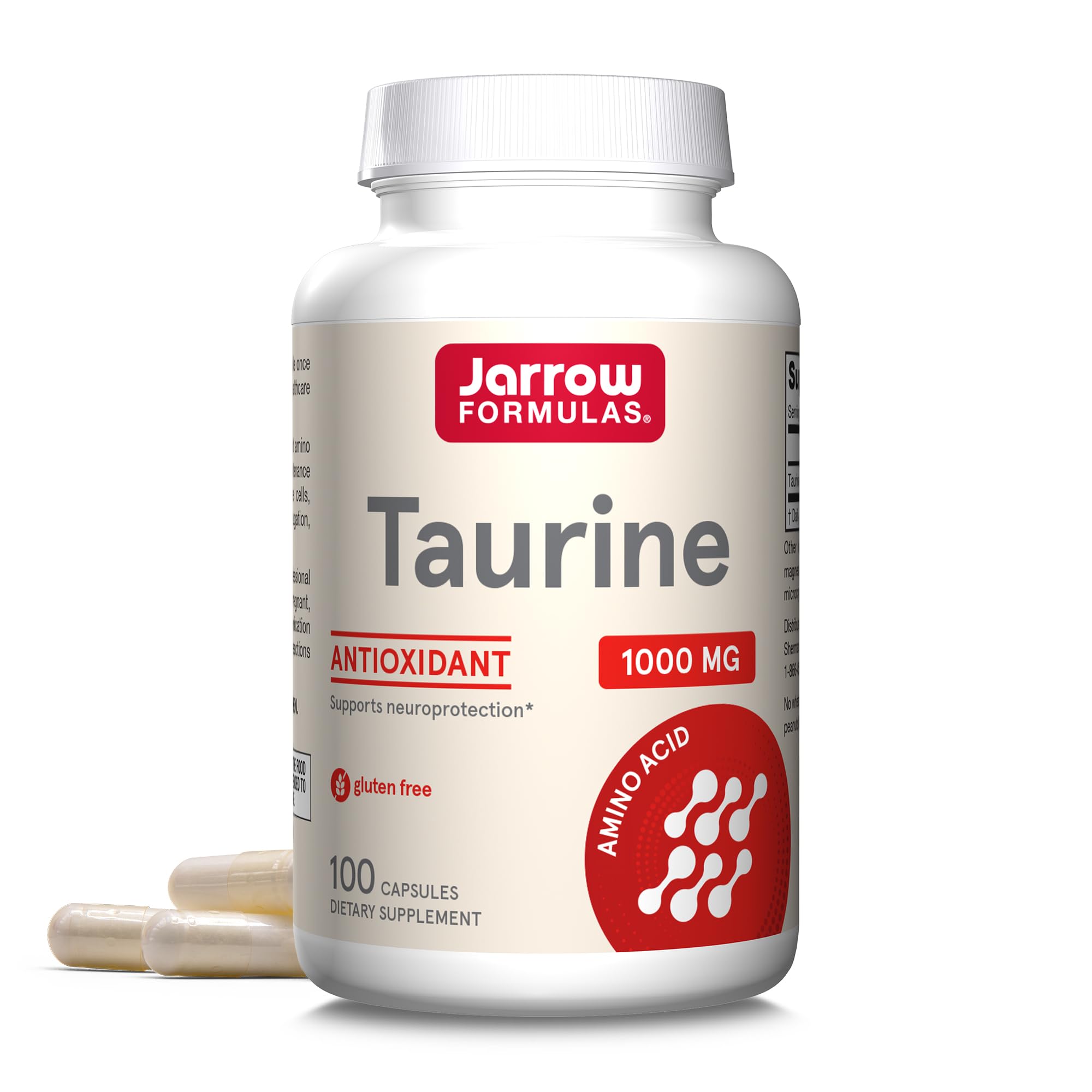 Foto 2 pulgar | Suplemento Jarrow Formulas De Taurina 1000 Mg 100 Cápsulas - Venta Internacional.