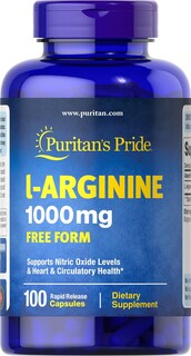 Foto 1 | Suplemento Puritan's Pride, Cápsulas De L-arginina De 1000 Mg, 100 Unidades - Venta Internacional.