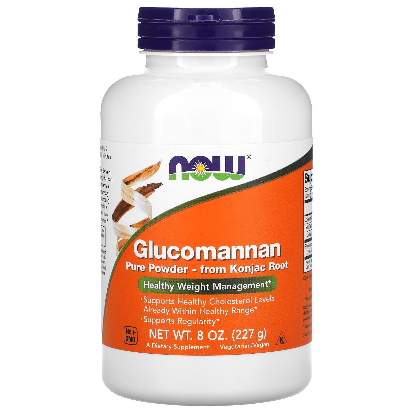Foto 2 pulgar | Suplemento Now Foods, Polvo Puro De Glucomanano, 240 Ml - Venta Internacional.
