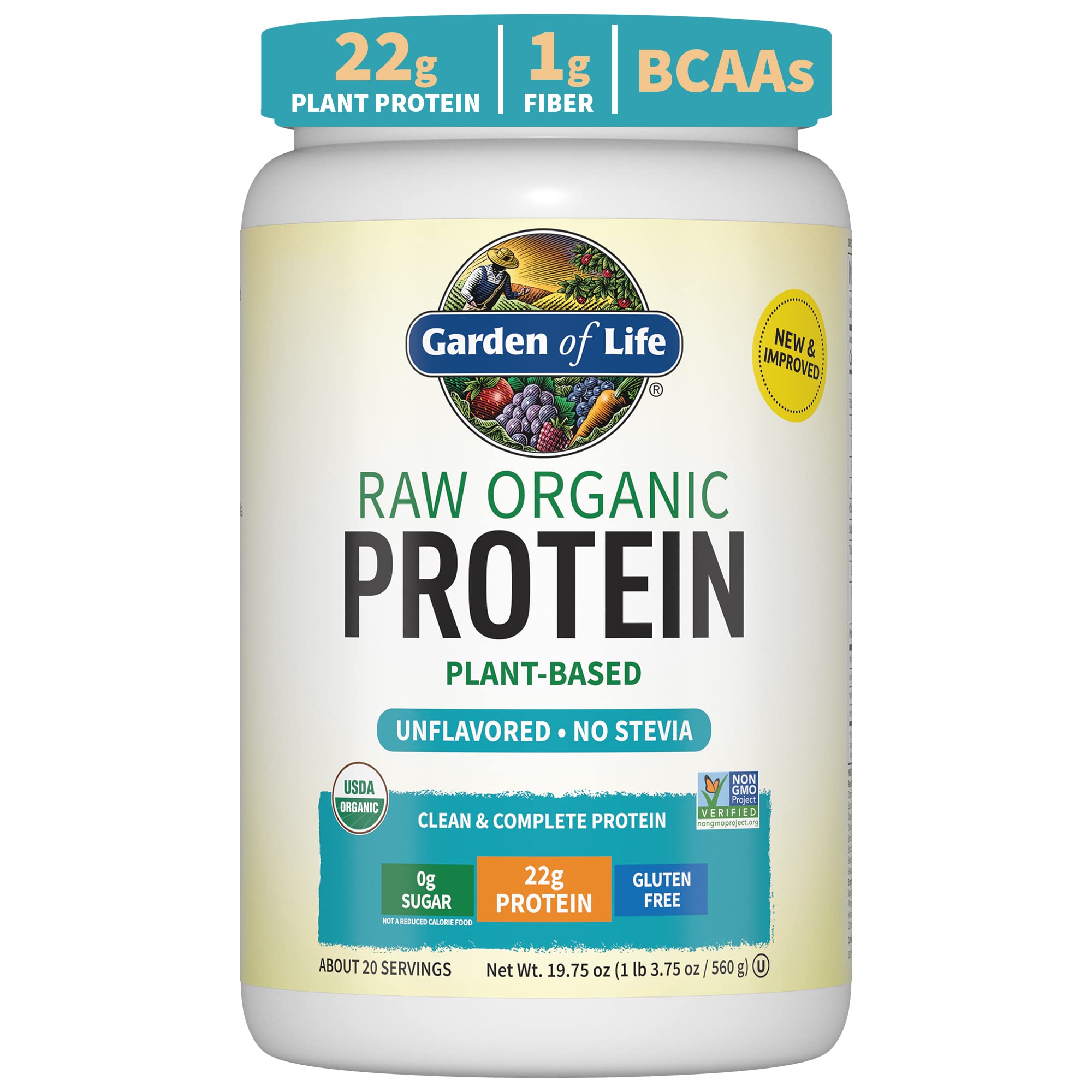 Foto 2 pulgar | Proteína En Polvo Garden Of Life Organic Vegan 544g - Venta Internacional.