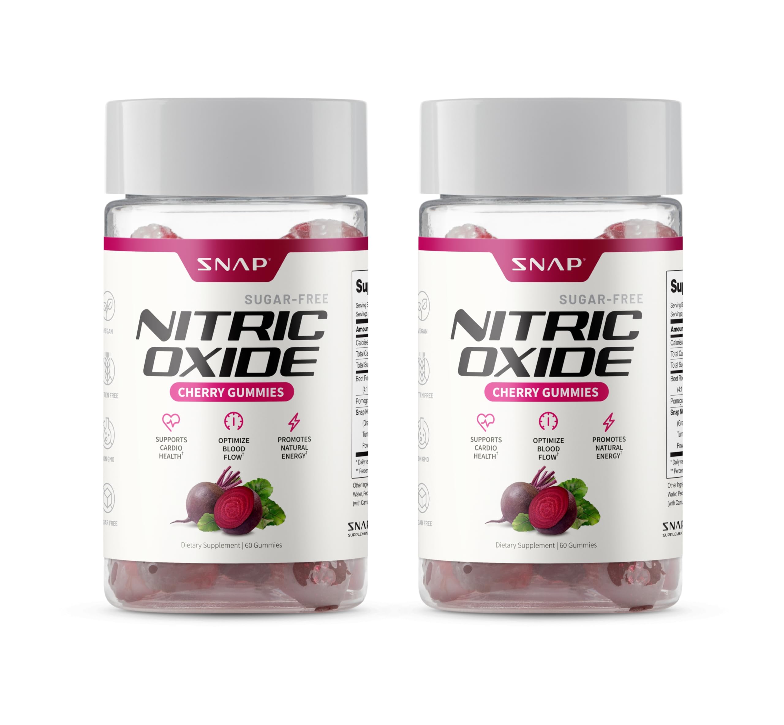 Foto 2 pulgar | Gomitas De Raíz De Remolacha Supplements Snap Con Óxido Nítrico 120 Unidades - Venta Internacional.