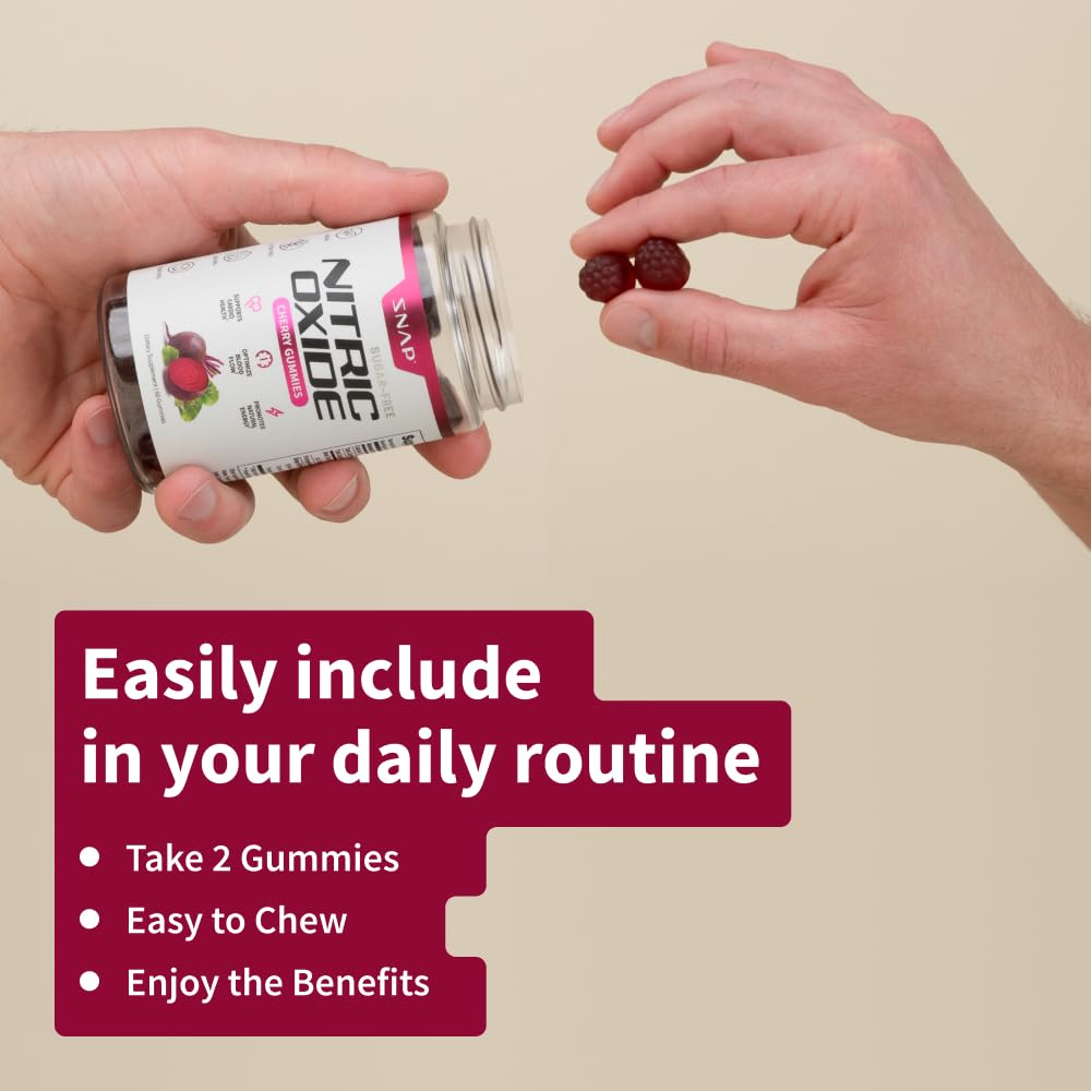 Foto 7 pulgar | Gomitas De Raíz De Remolacha Supplements Snap Con Óxido Nítrico 120 Unidades - Venta Internacional.