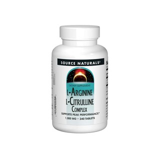 Foto 1 | Supplement Source Naturals L-arginina L-citrulina 1000 Mg - Venta Internacional.