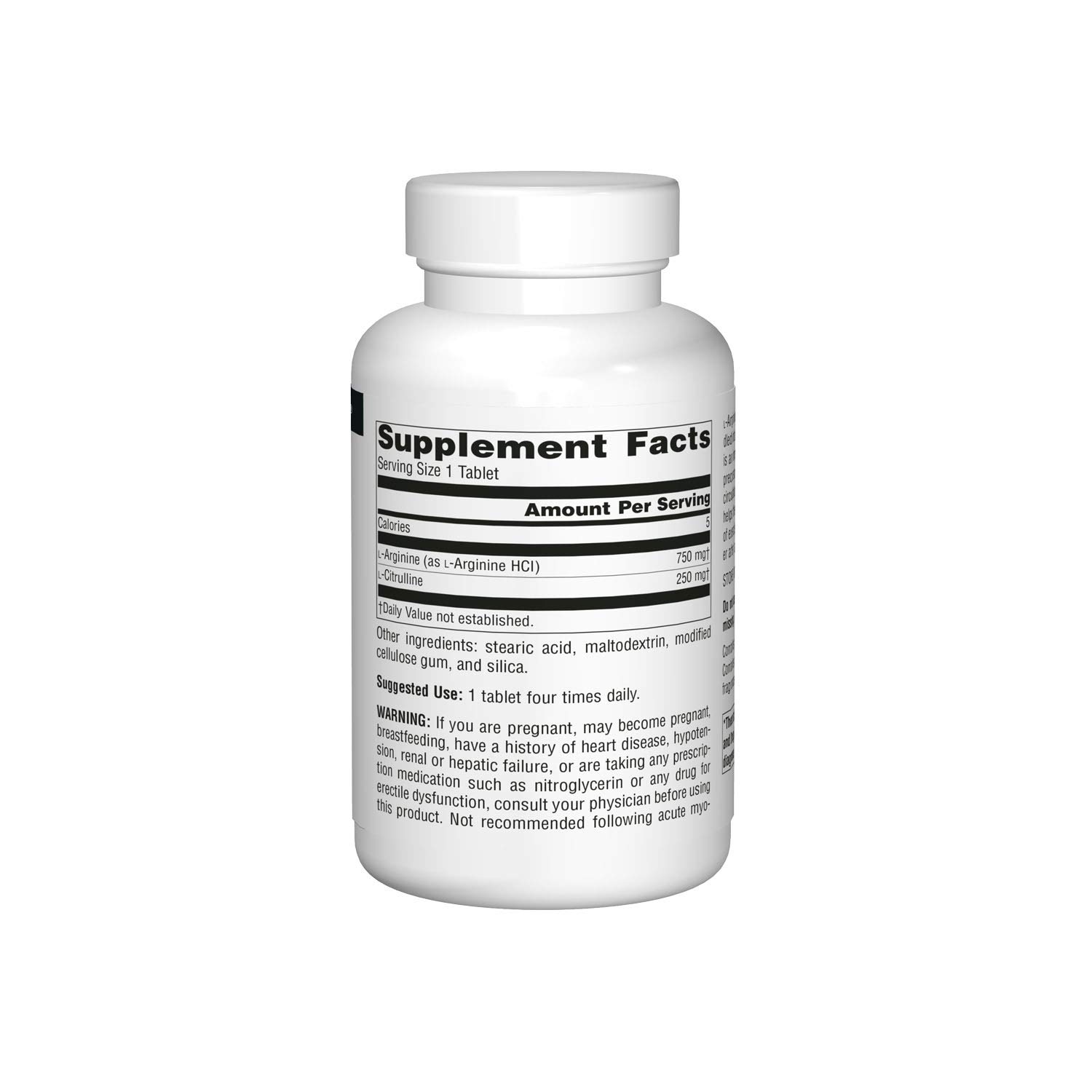 Foto 4 pulgar | Supplement Source Naturals L-arginina L-citrulina 1000 Mg - Venta Internacional.