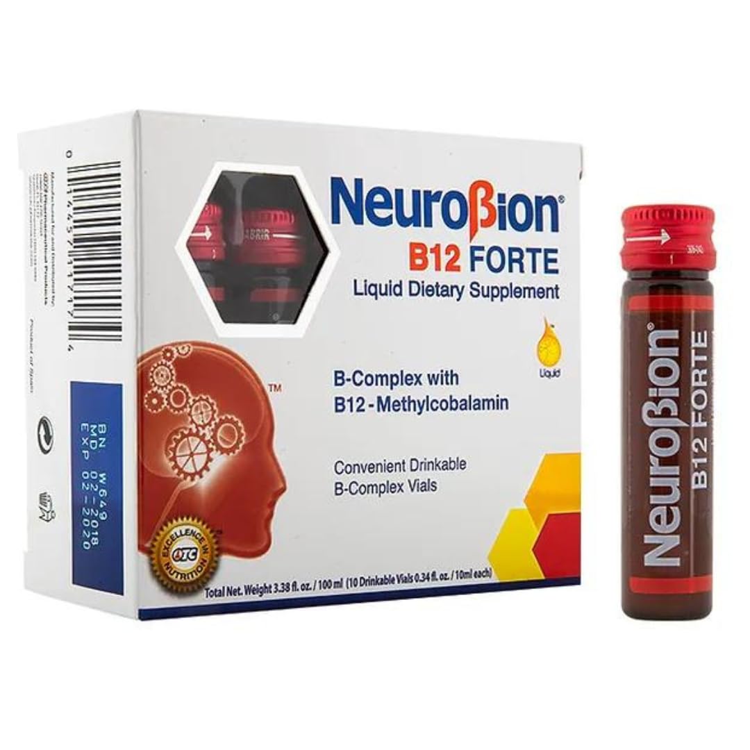 Foto 1 | Suplemento Neurobion B12 Forte Liquid, 10 Frascos De 10 Ml - Venta Internacional.