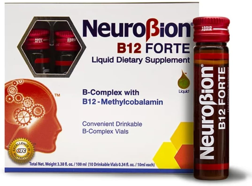 Foto 3 | Suplemento Neurobion B12 Forte Liquid, 10 Frascos De 10 Ml - Venta Internacional.