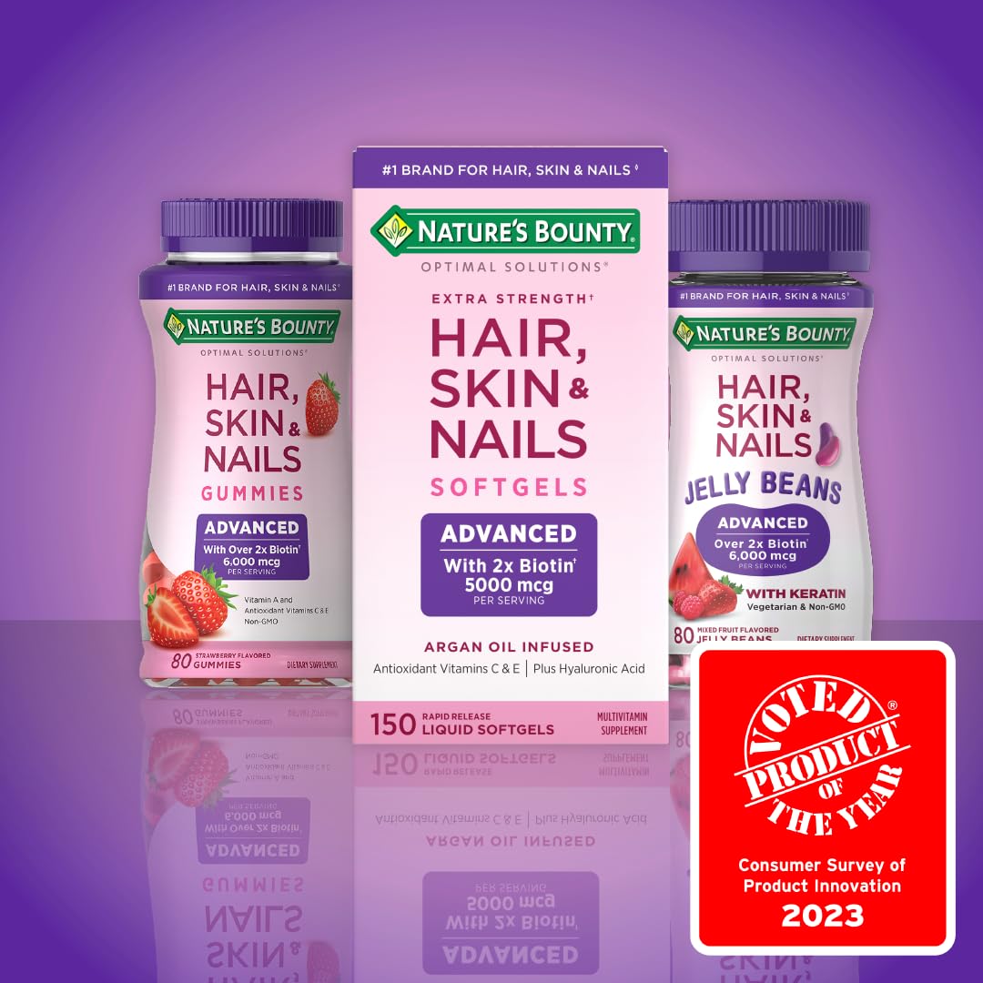 Foto 7 pulgar | Suplemento Nature's Bounty Advanced Para Cabello, Piel Y Uñas X300 - Venta Internacional.