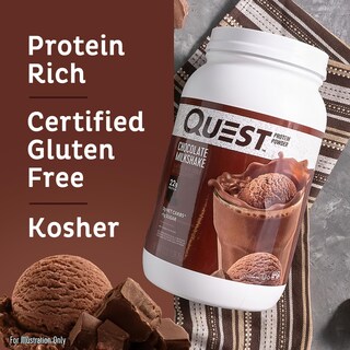 Foto 3 | Batido De Chocolate Protein Powder Quest Nutrition, 3 Libras - Venta Internacional.