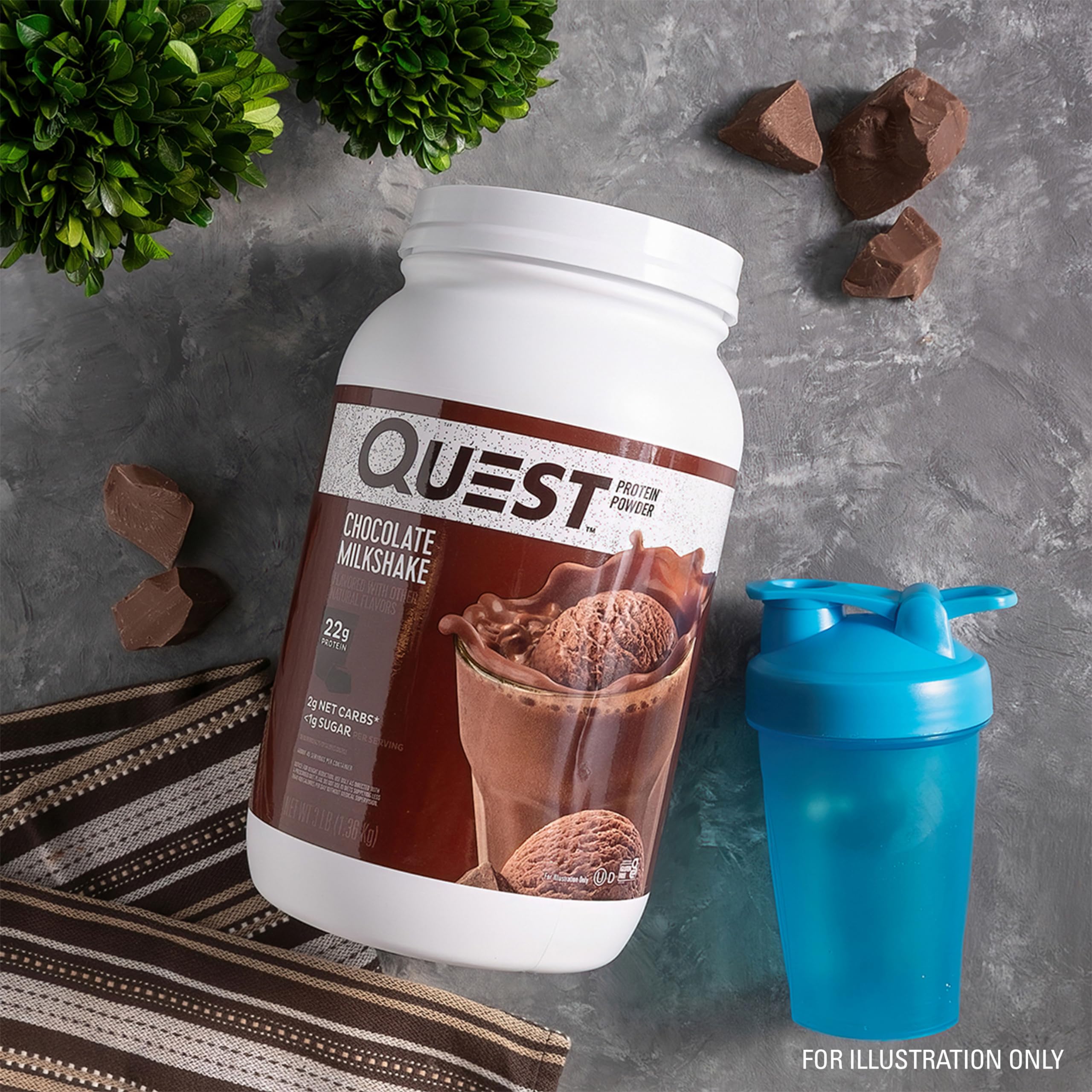 Foto 6 pulgar | Batido De Chocolate Protein Powder Quest Nutrition, 3 Libras - Venta Internacional.