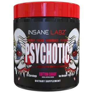 Foto 1 | Polvo Para Antes Del Entrenamiento Insane Labz Psychotic 875 G (algodón De Azúcar) - Venta Internacional.