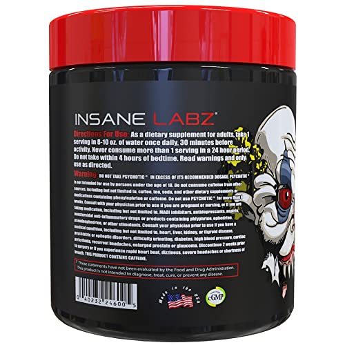 Foto 3 pulgar | Polvo Para Antes Del Entrenamiento Insane Labz Psychotic 875 G (algodón De Azúcar) - Venta Internacional.