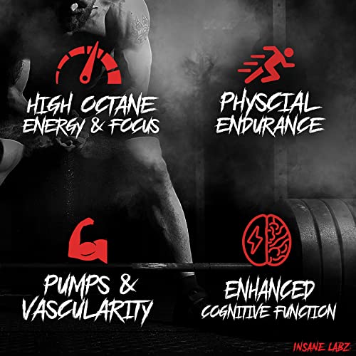 Foto 7 pulgar | Polvo Para Antes Del Entrenamiento Insane Labz Psychotic 875 G (algodón De Azúcar) - Venta Internacional.