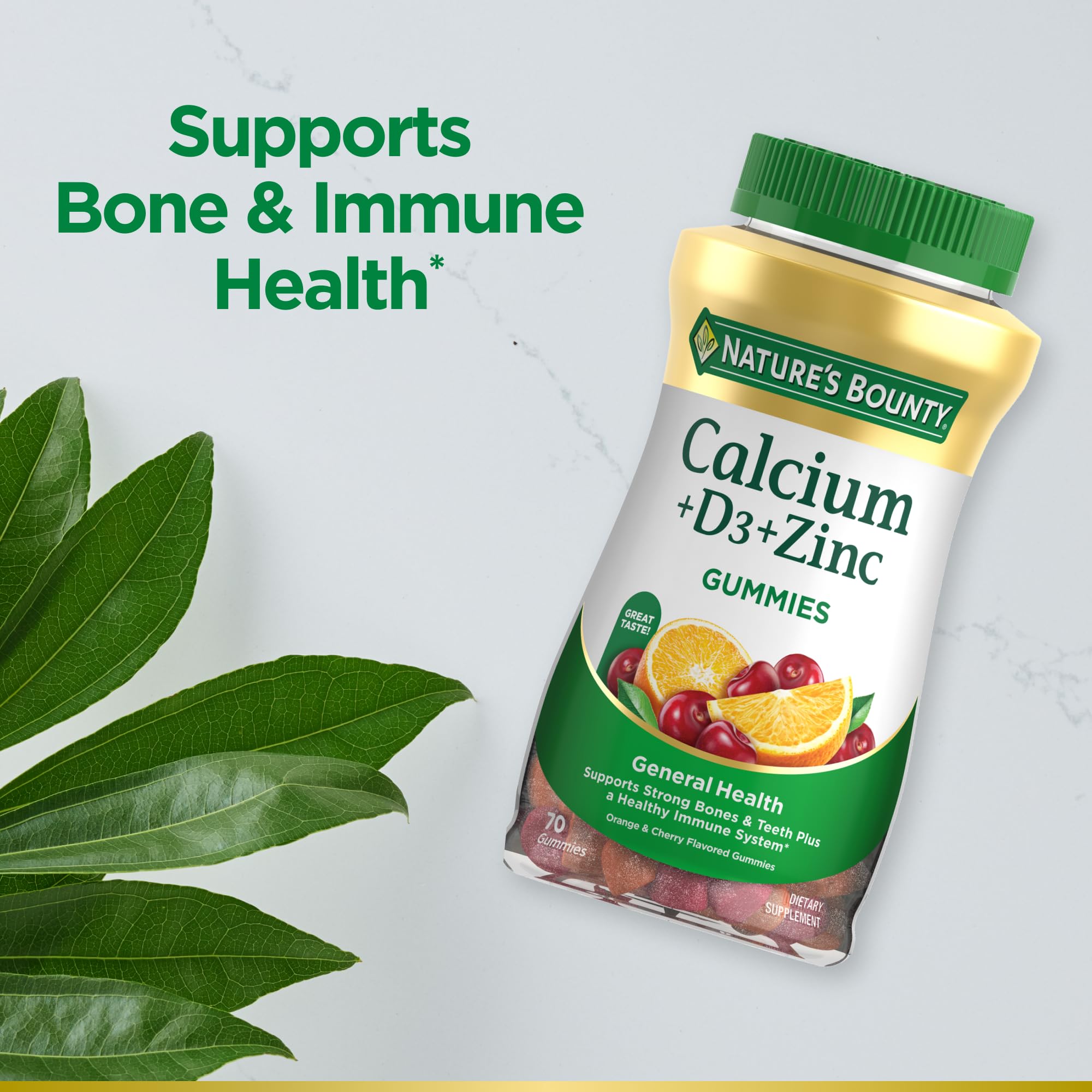 Foto 5 pulgar | Suplemento En Gomitas Nature's Bounty Calcium + D3 + Zinc 70u - Venta Internacional.