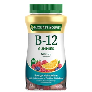 Foto 1 | Suplemento: Gomitas De Vitamina B12 De Nature's Bounty, 500 Mcg, 160 Unidades - Venta Internacional.