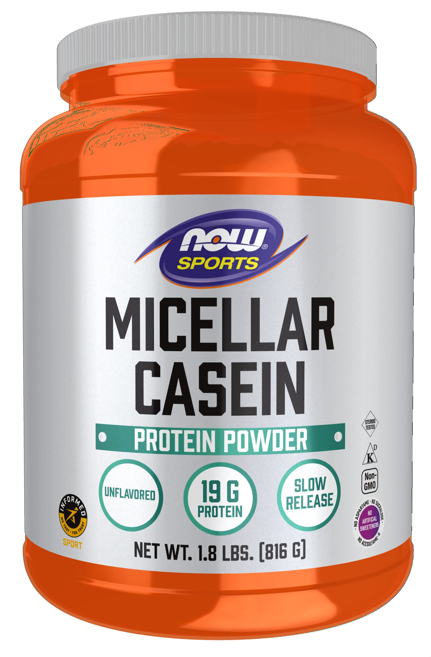 Foto 2 pulgar | Caseína Micelar En Polvo De Sports Nutrition 816 G | Now Foods - Venta Internacional.