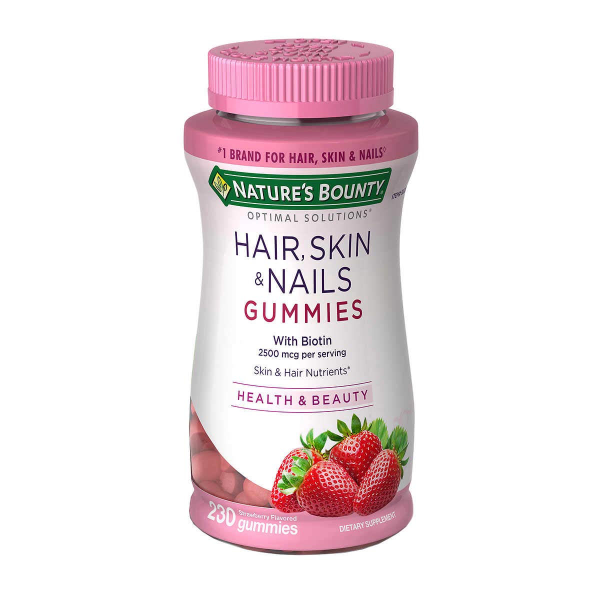 Foto 2 pulgar | Gomitas Supplement Nature's Bounty Para Cabello, Piel Y Uñas, 230 G - Venta Internacional.
