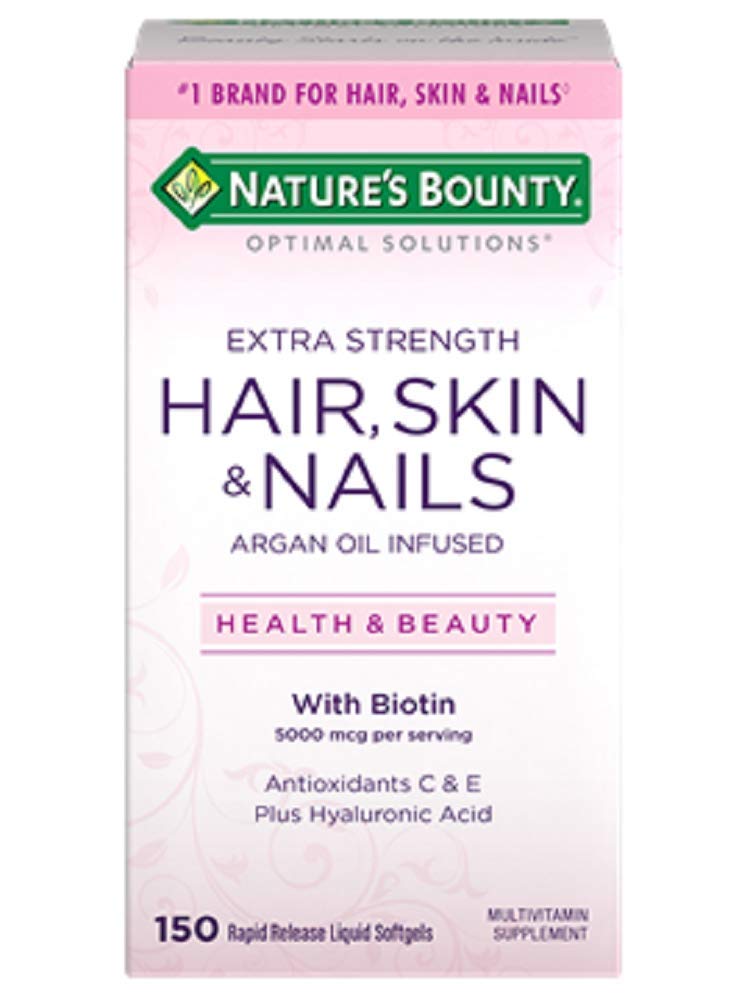 Foto 3 pulgar | Suplemento Nature's Bounty Extra Strength Para Cabello, Piel Y Uñas, 150 Unidades, Paquete De 3 - Venta Internacional.