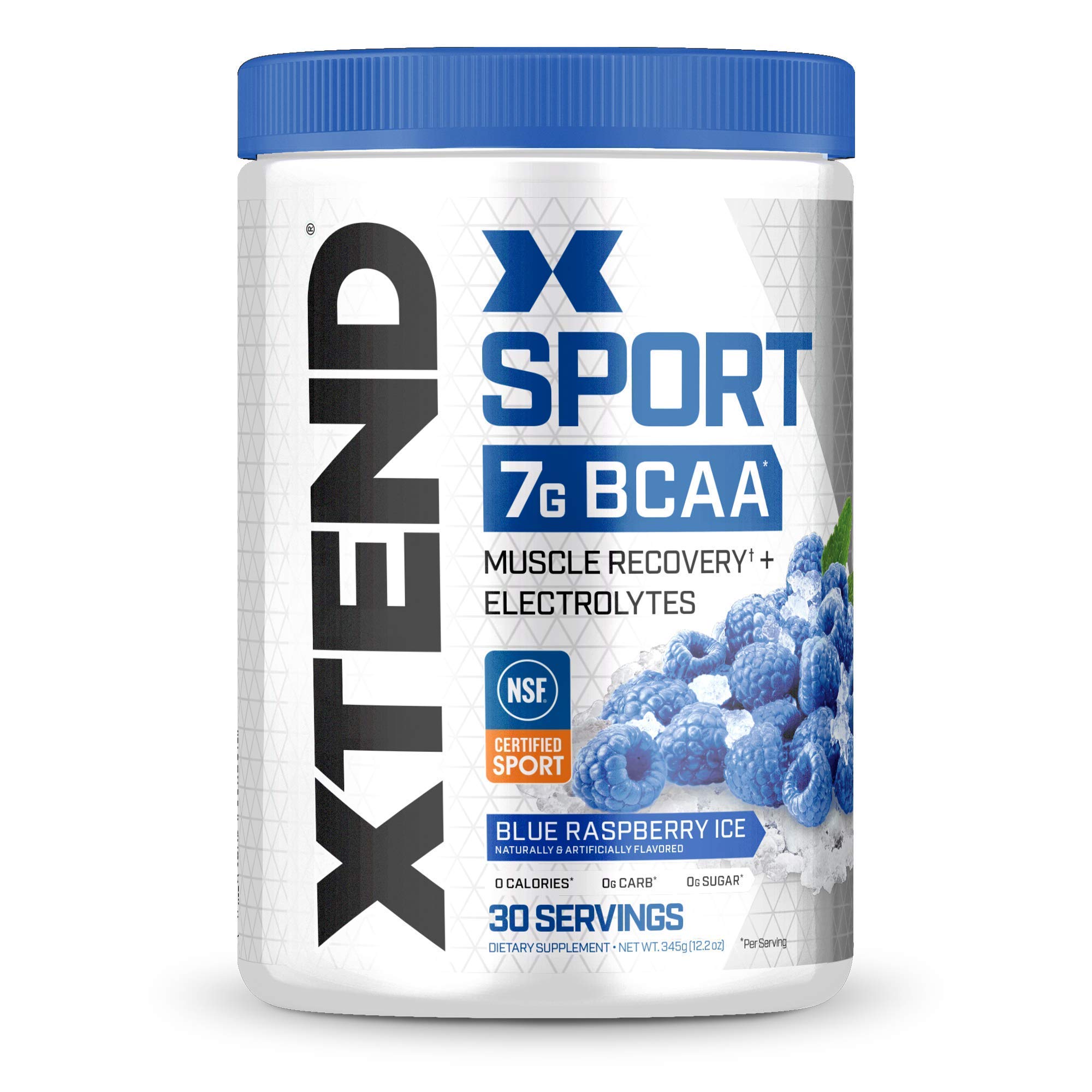 Suplemento Scivation Xtend Sport Bcaa En Polvo De Frambuesa Azul - Venta Internacional.