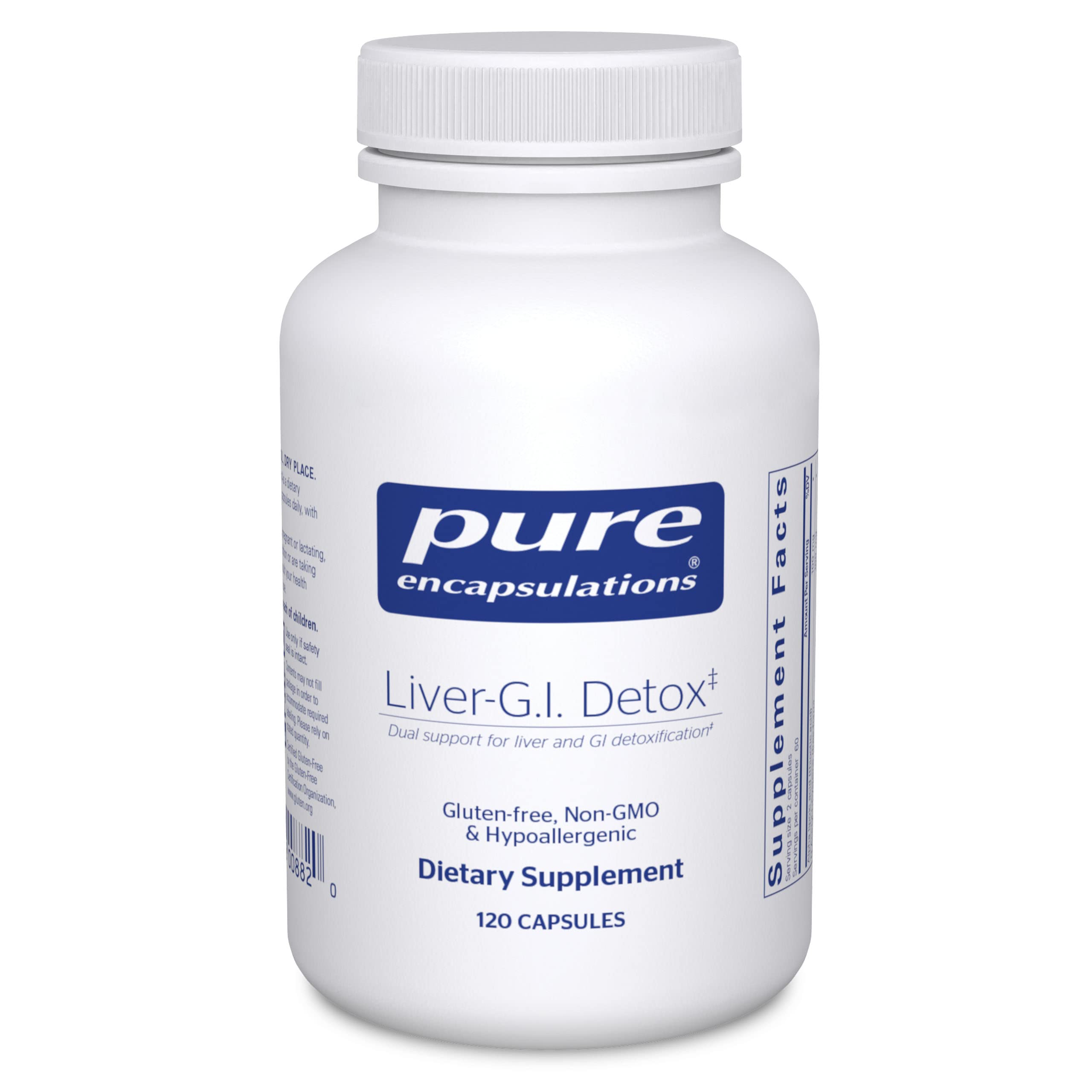 Foto 1 | Suplemento Pure Encapsulations Liver-g.i. Detox 120 Cápsulas - Venta Internacional.
